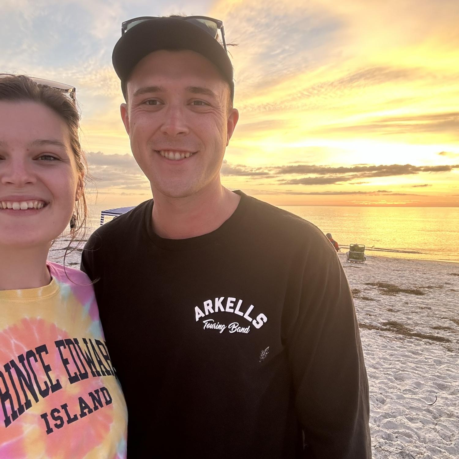 Our first trip to our favorite place in the world (so far), Indian Rocks Beach, Florida! 💜 (January 2023)