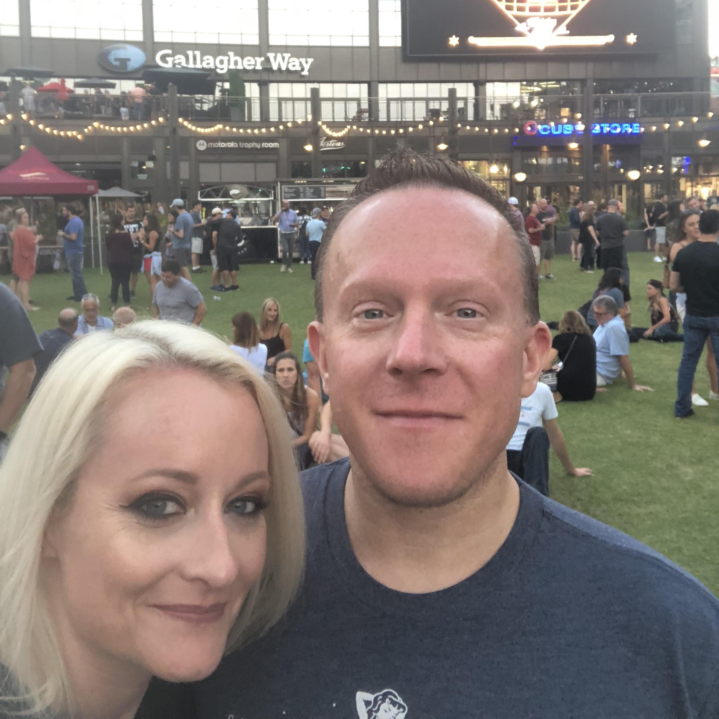 Foo Fighters at Wrigley Field for our third anniversary