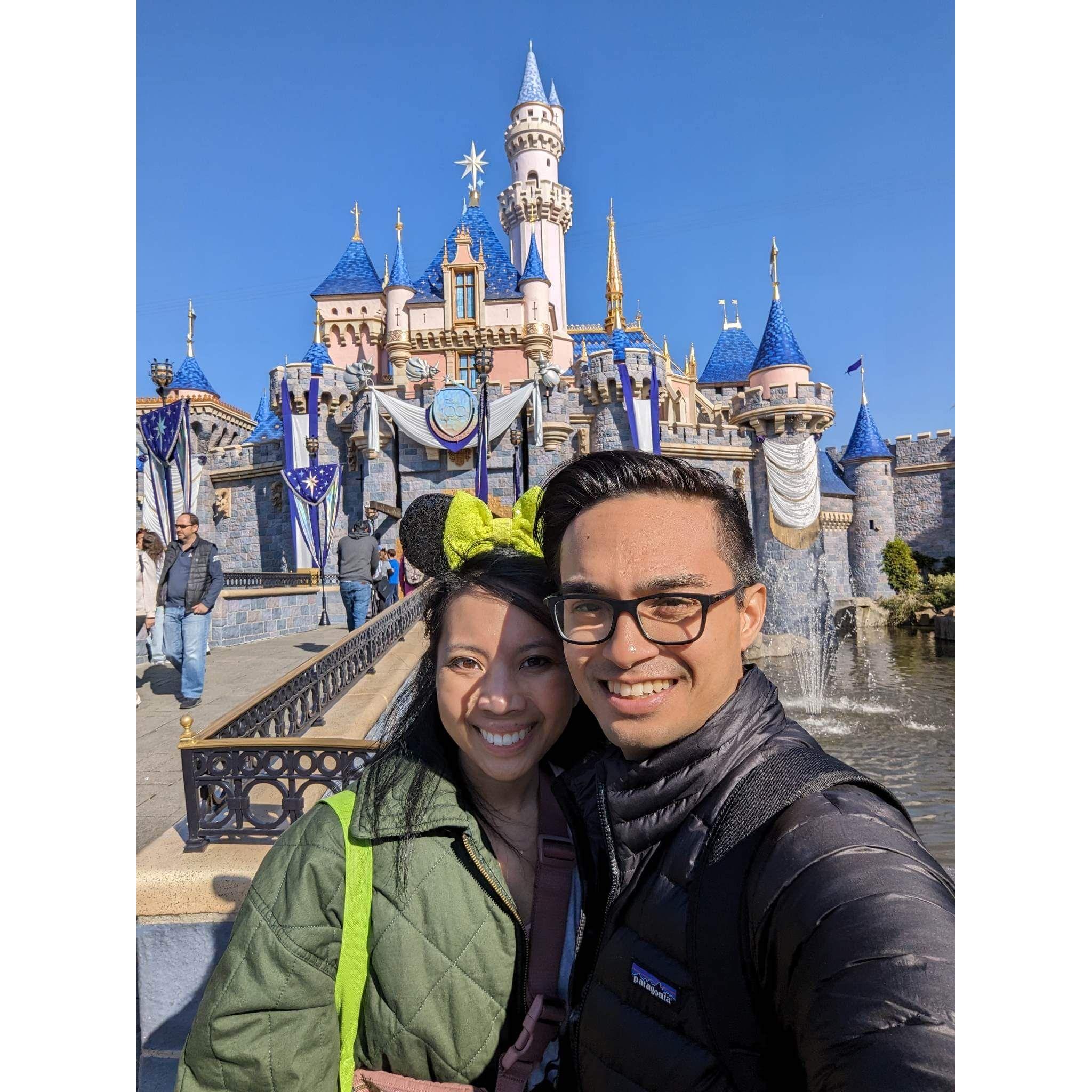 Our trip to Disneyland on 2/13/23.
