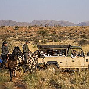 Horseback Safari in the Kalahari