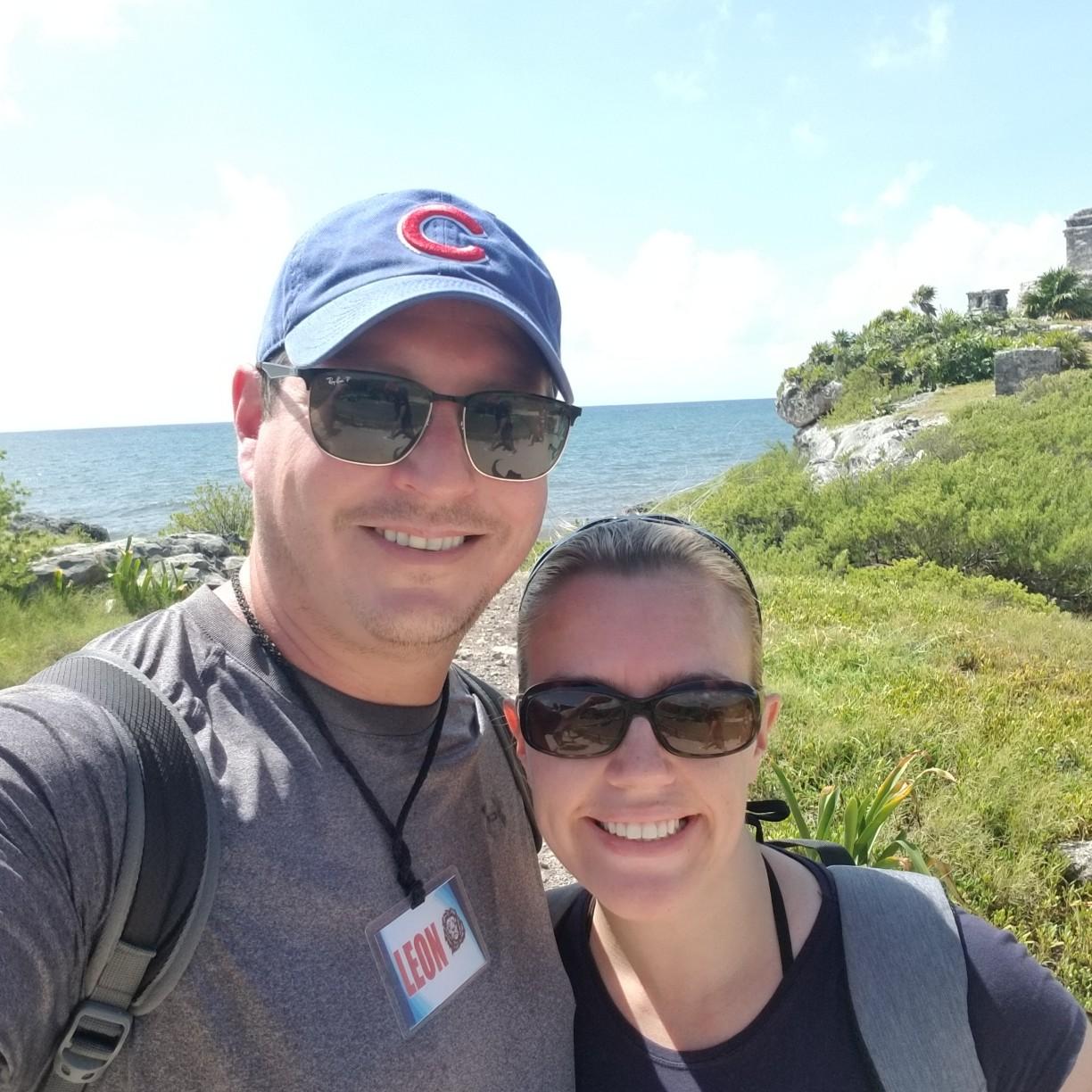 Tulum Mayan ruins in Mexico.