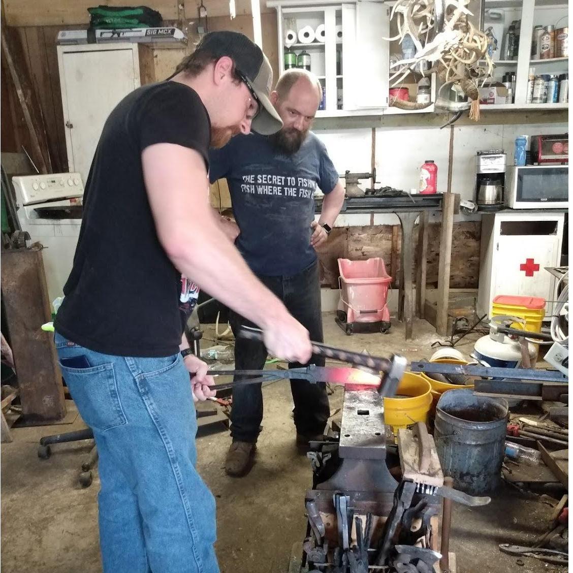 Trying new things: blacksmithing