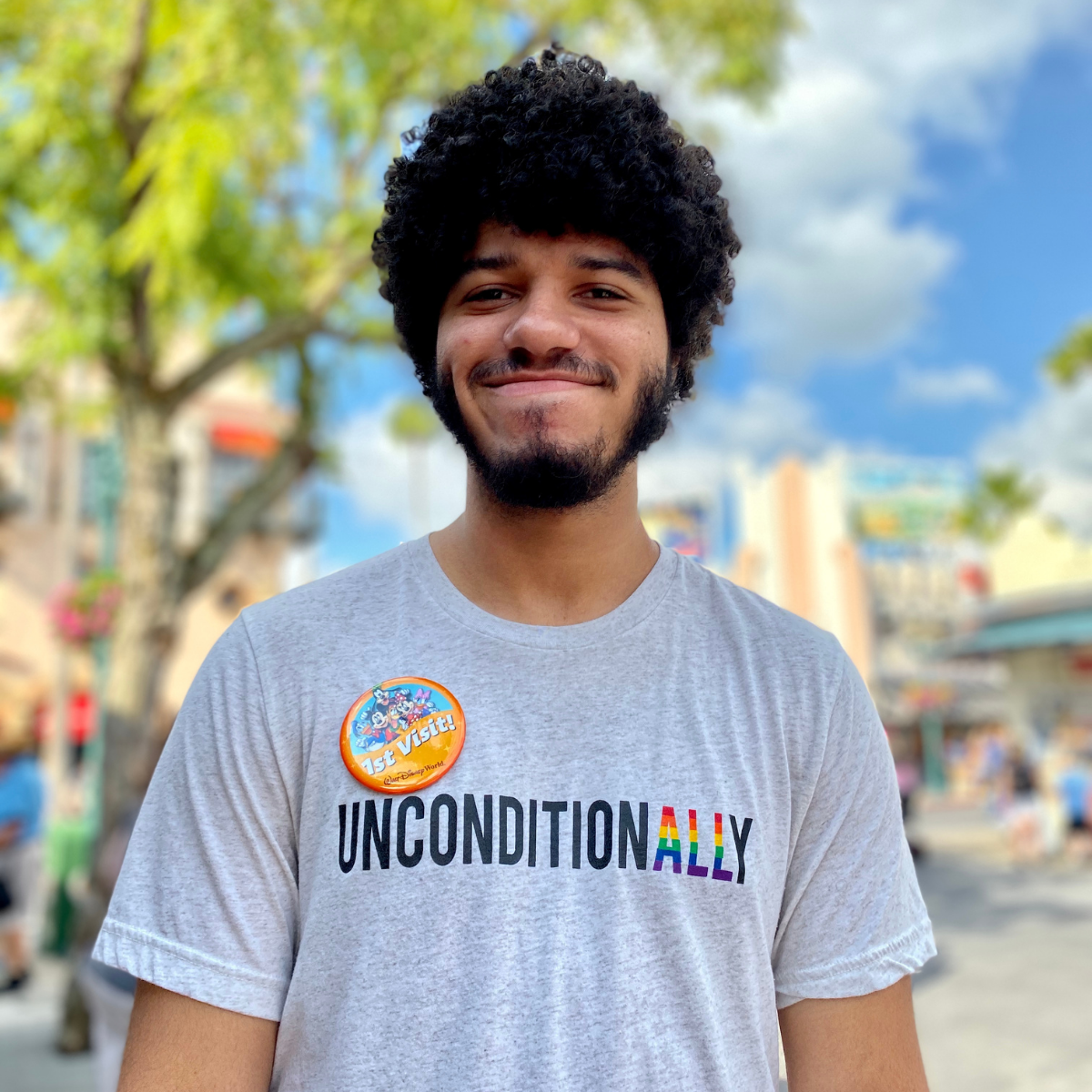 This is a picture from Josiah's first trip to Disney! We've gone for his birthday every year since 2019!