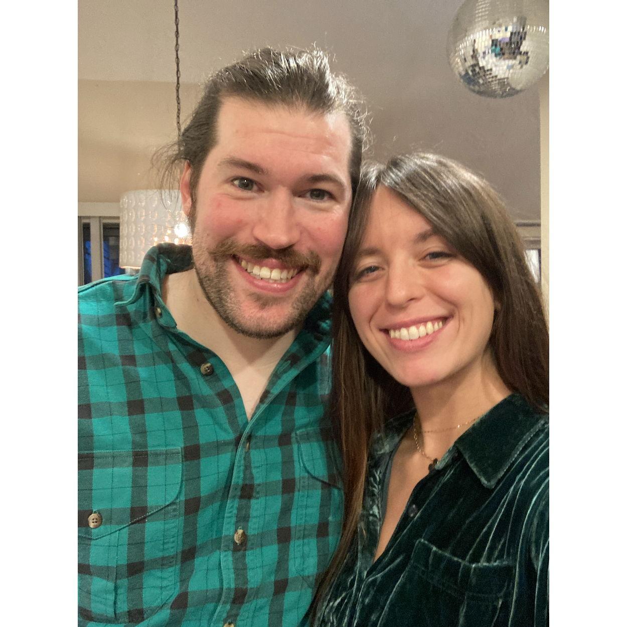 Our first St. Patrick's Day together