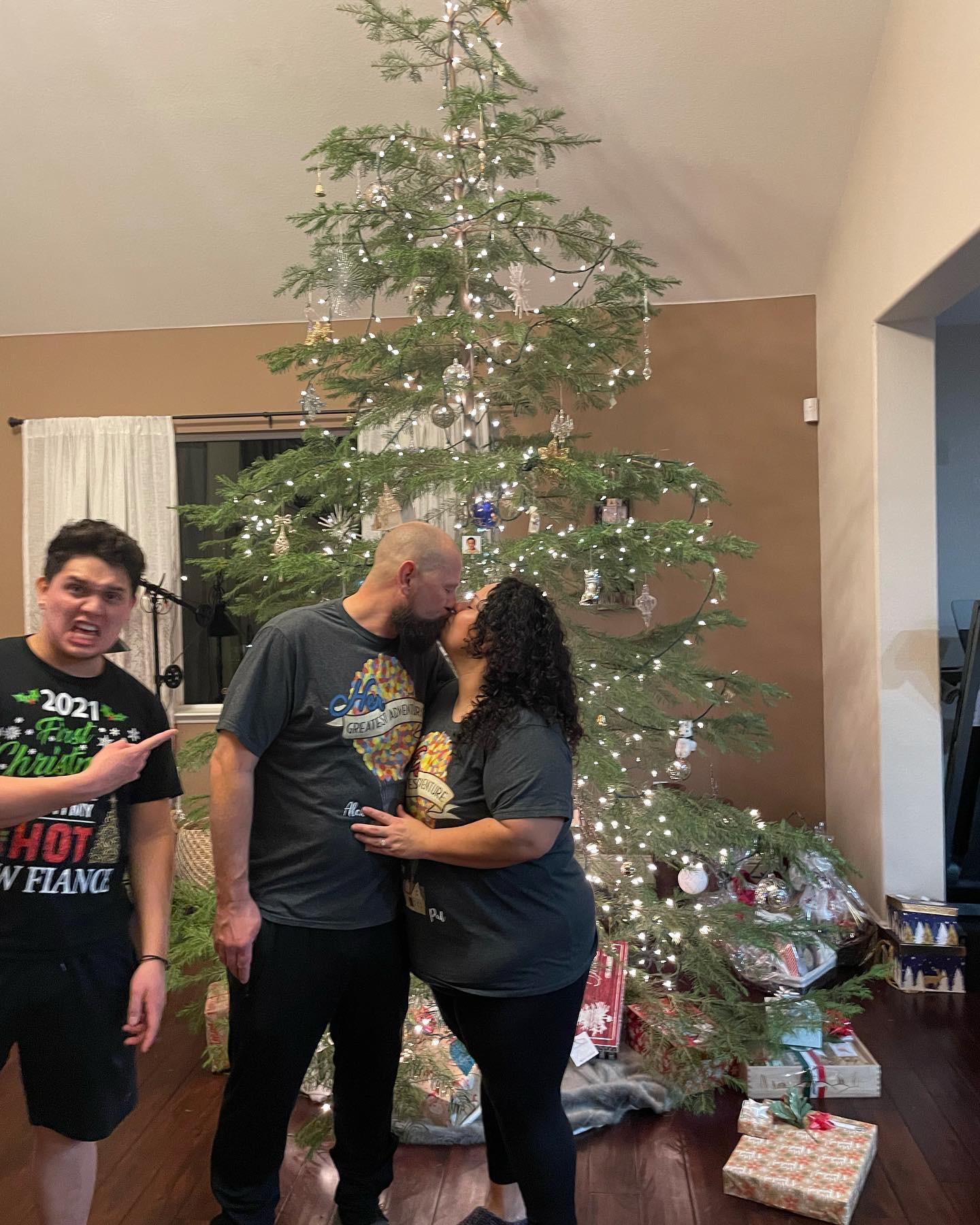 Our first Christmas engaged!