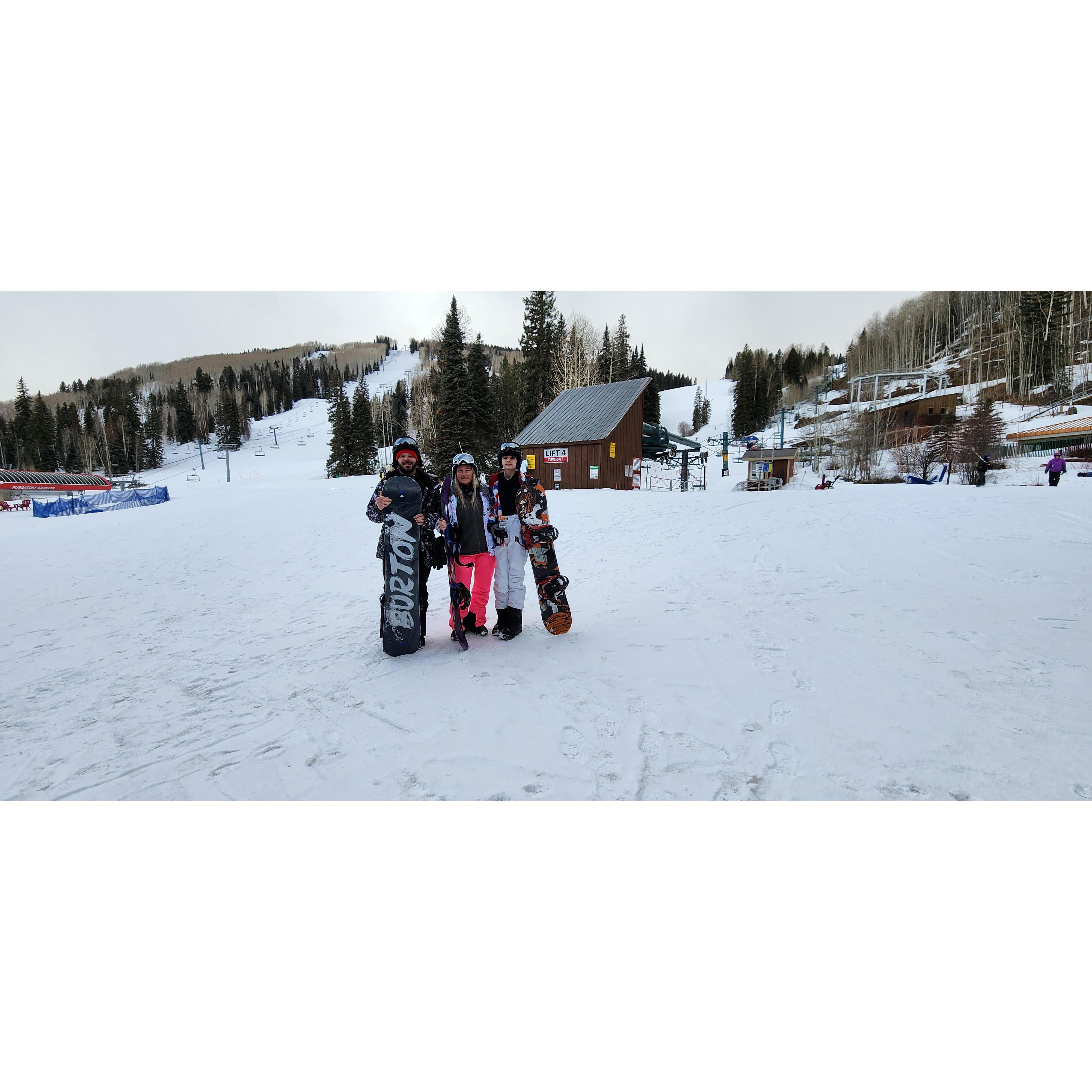 Our little family - its always us 3!