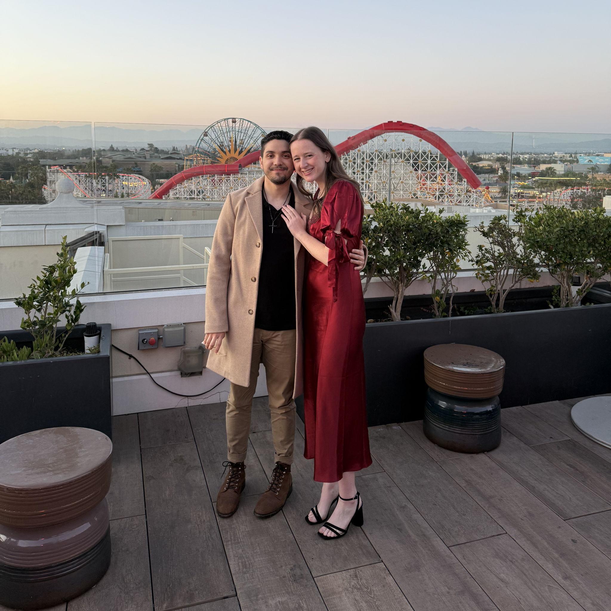 Our 1-year dating anniversary on April 21, 2025.