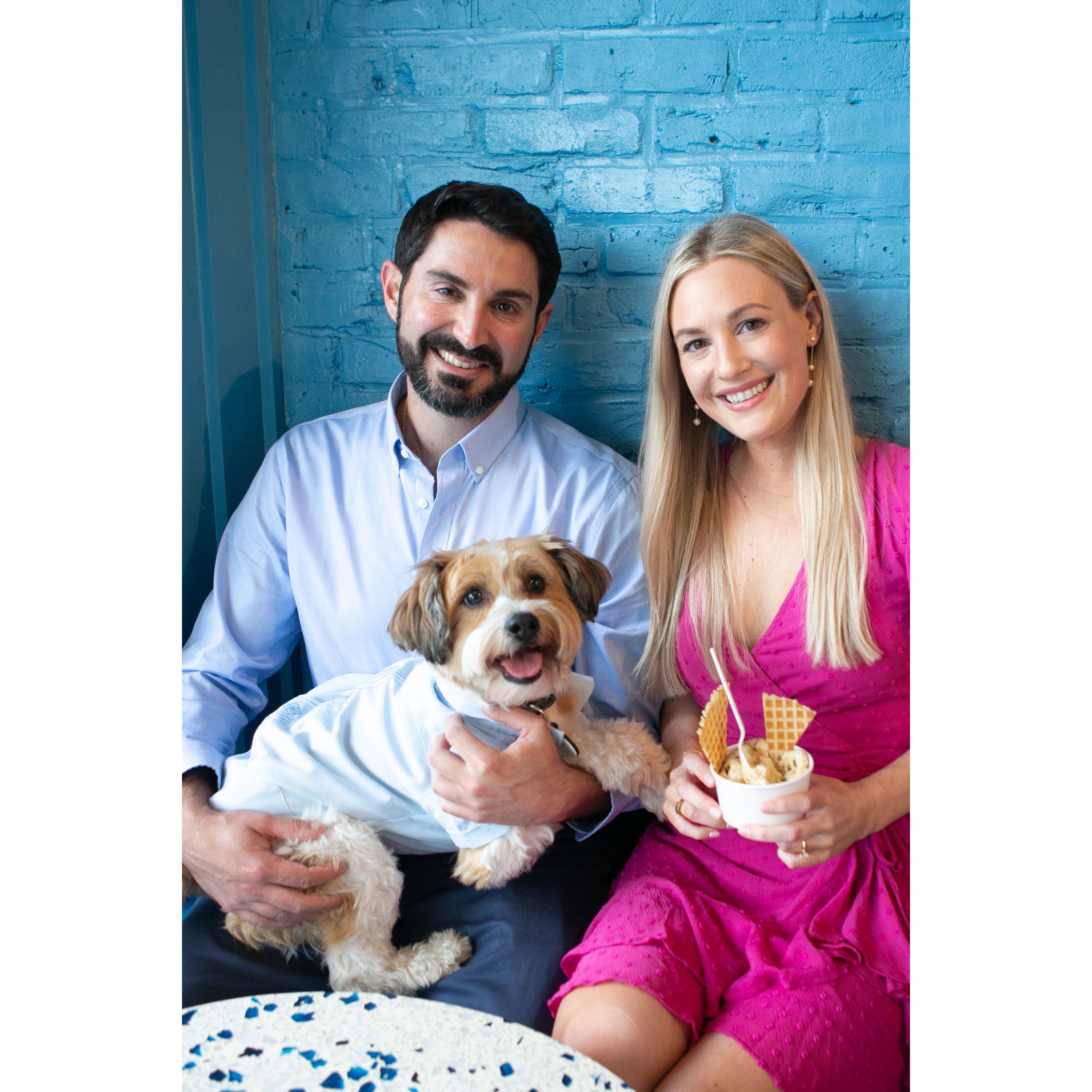 Our favorite place - Chill Bros Ice Cream!