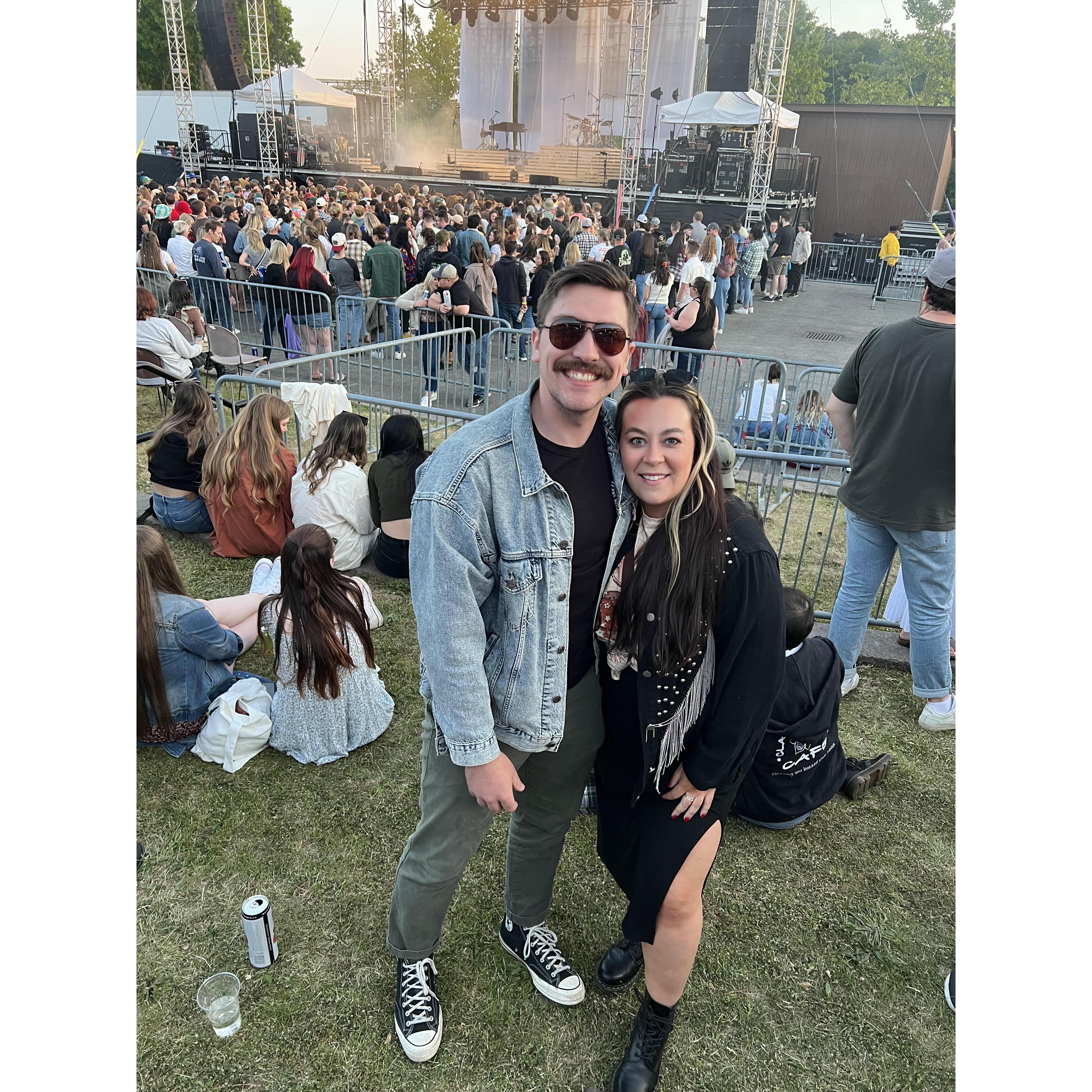 Noah Kahan concert at ArtPark.