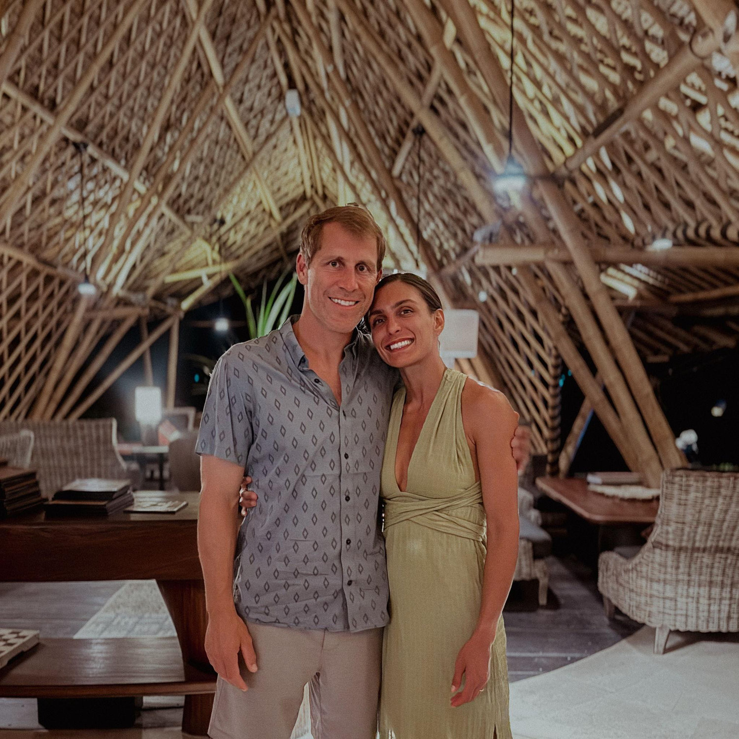 The night of our engagement - Uluwatu, Bali
