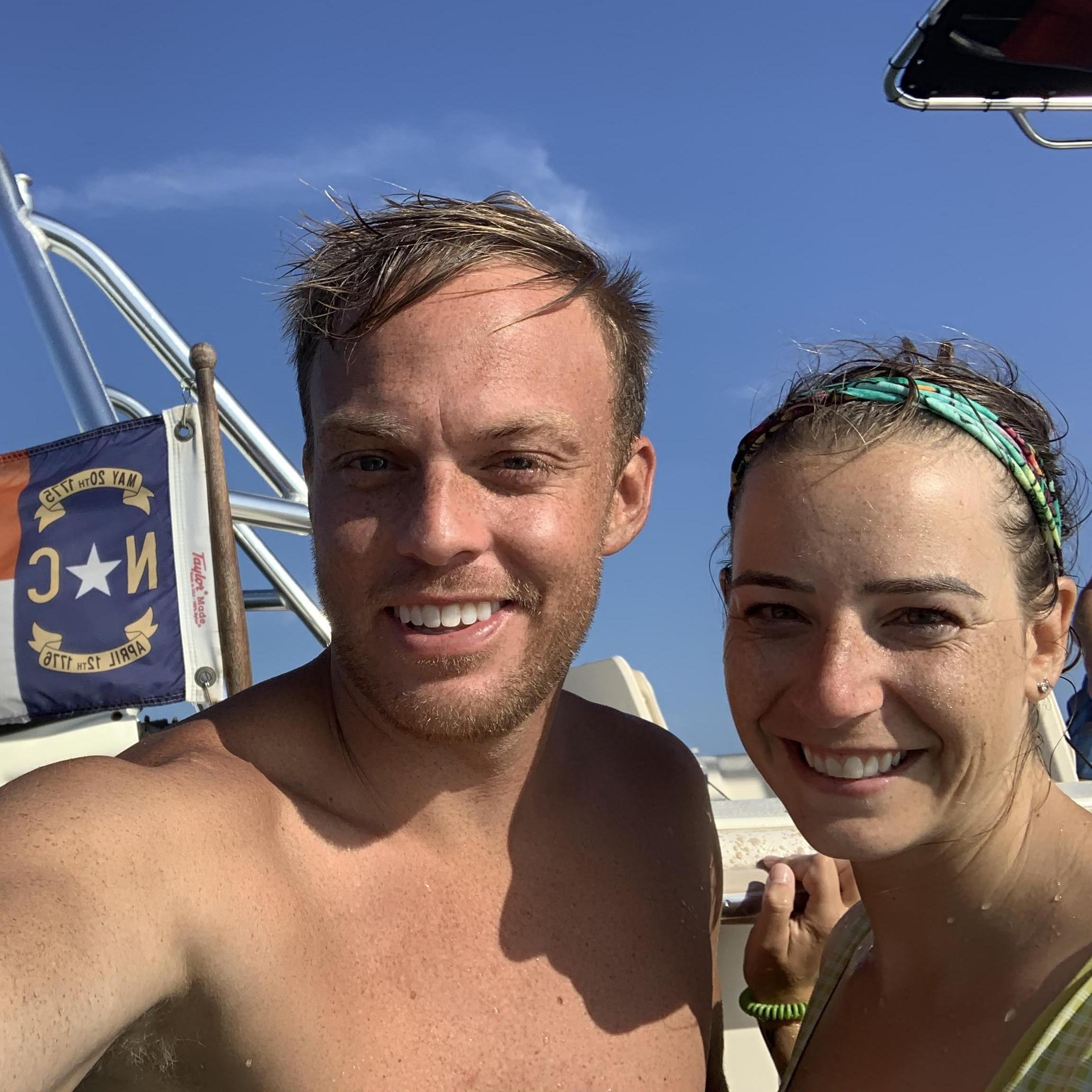 Kiteboarding in the OuterBanks NC.
