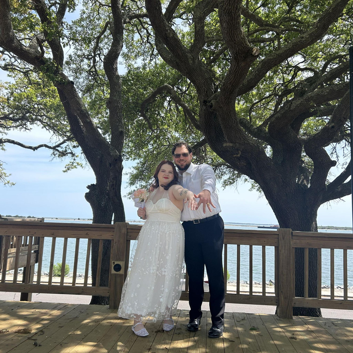 When our photographer ran out of poses, Sam thought of her own.