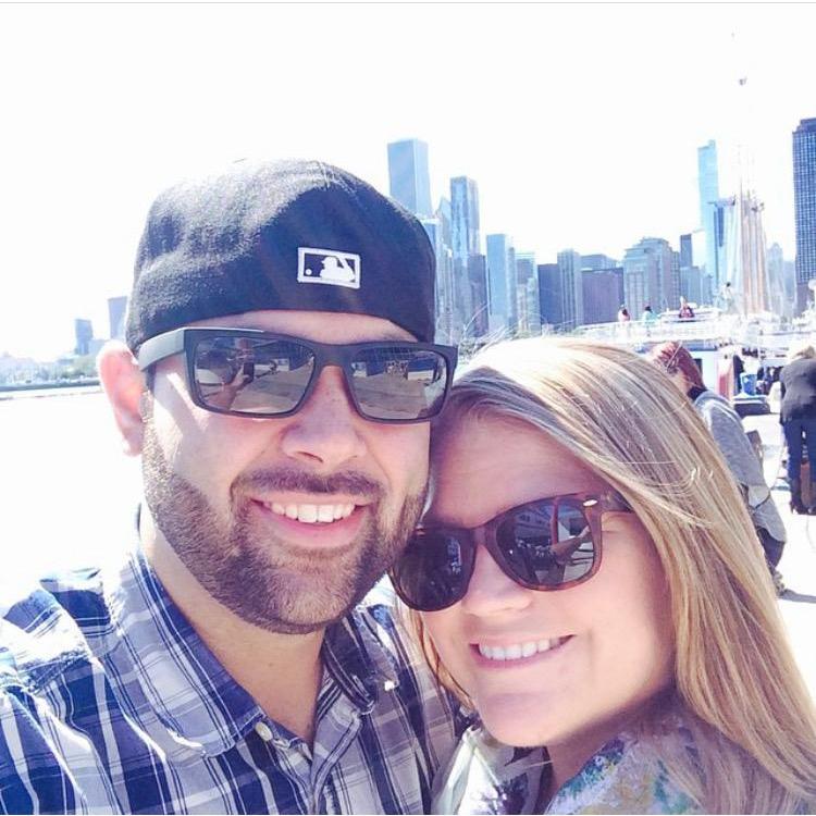 Our first trip together, Cheers to Chicago!