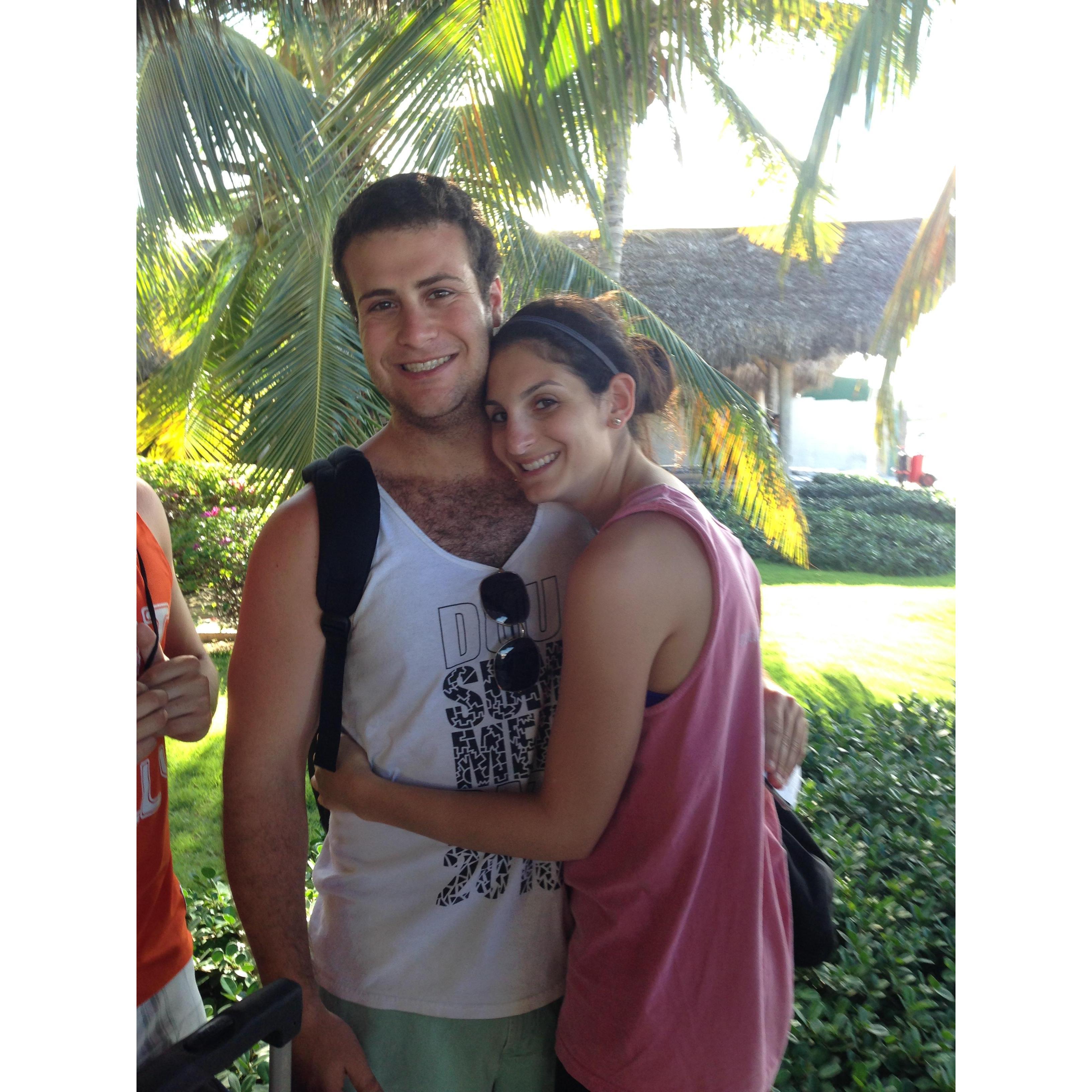 Senior year spring break in Punta Cana