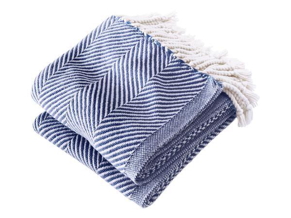 Brahms Mount Monhegan Cotton Throw