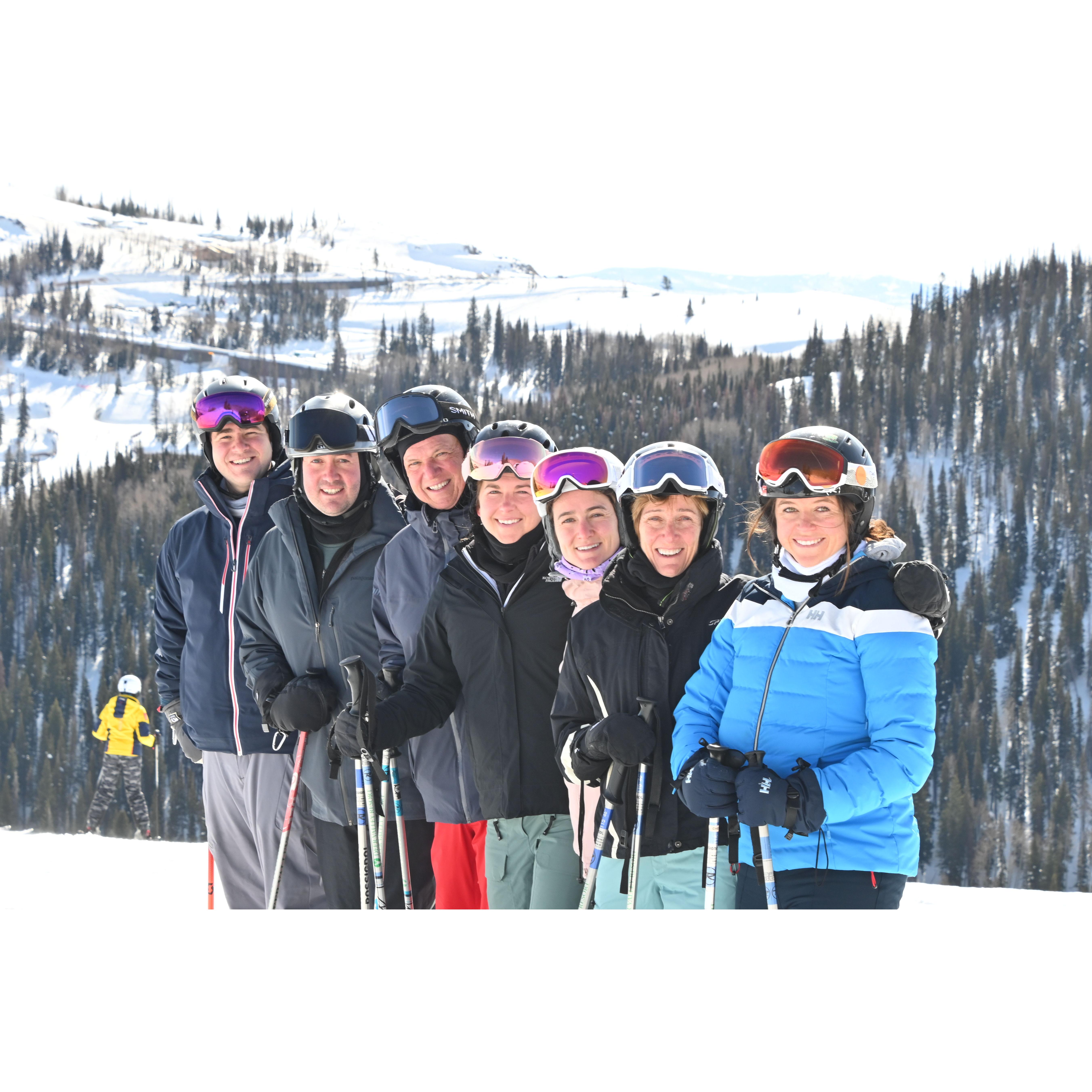 Strakosch Family ski trip out west