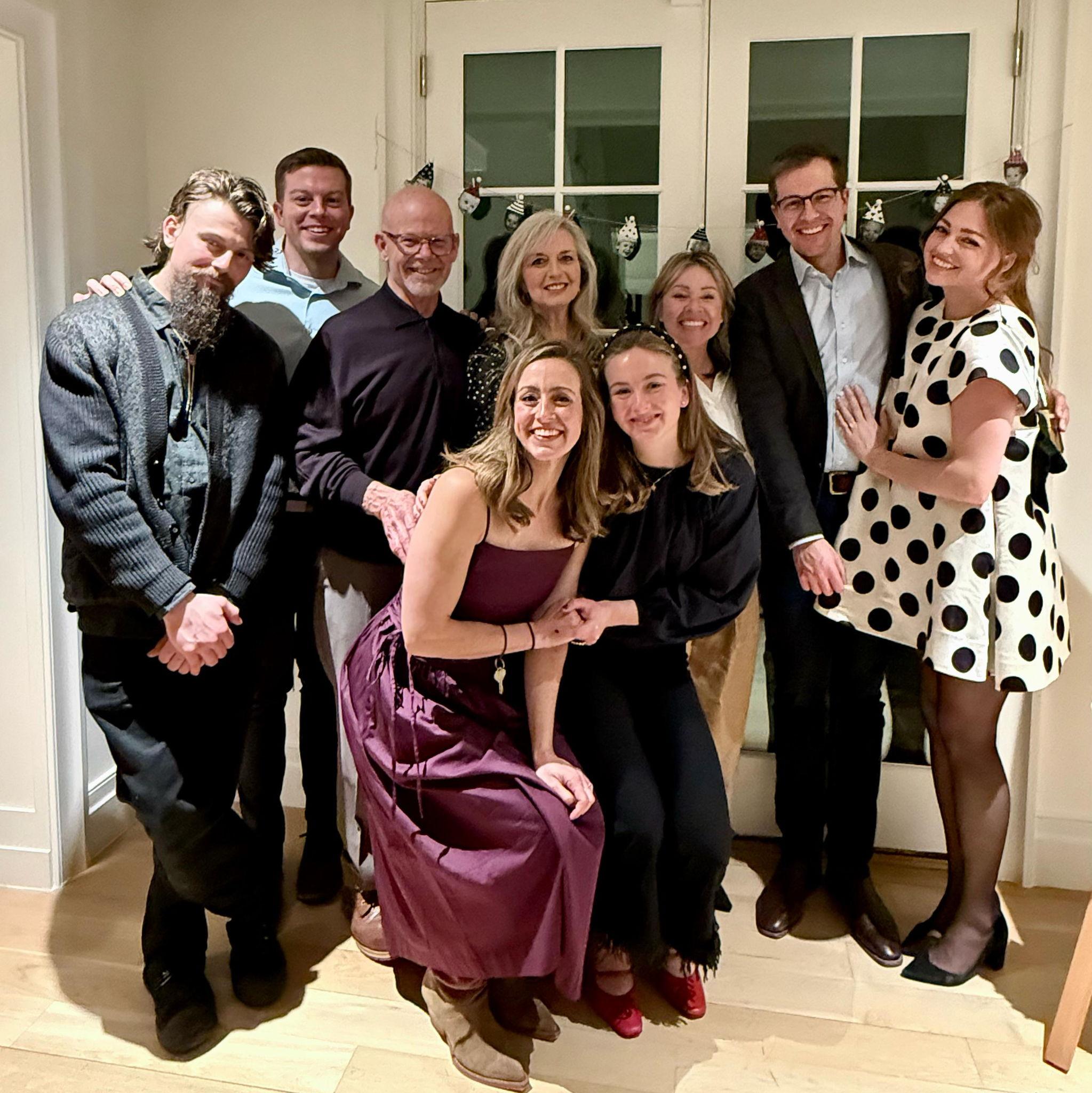 Our engagement party with the Gramstad Fam + Mom Whitford! - Jan '26