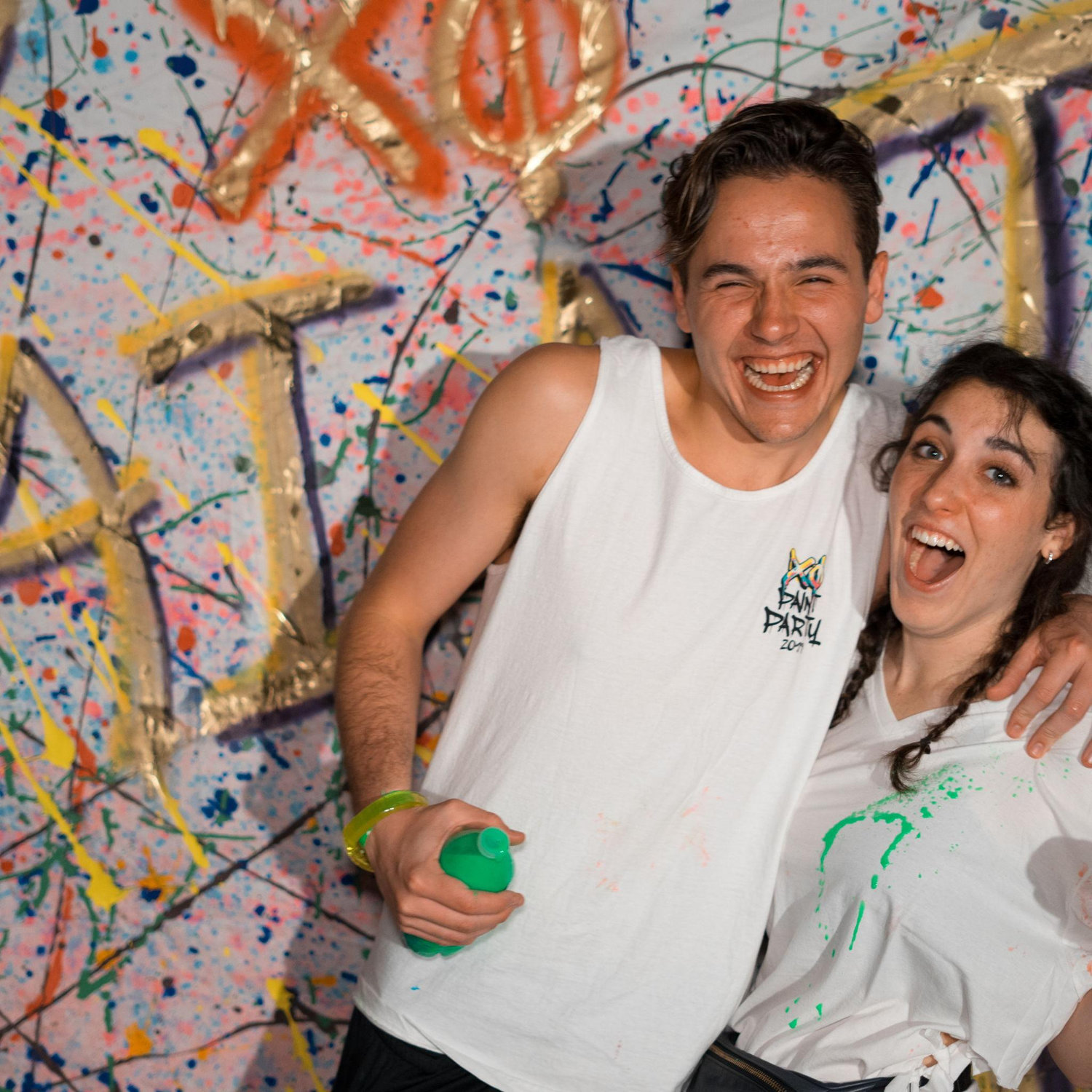 Chi Phi Paint Party sneak attack! Spring 2019