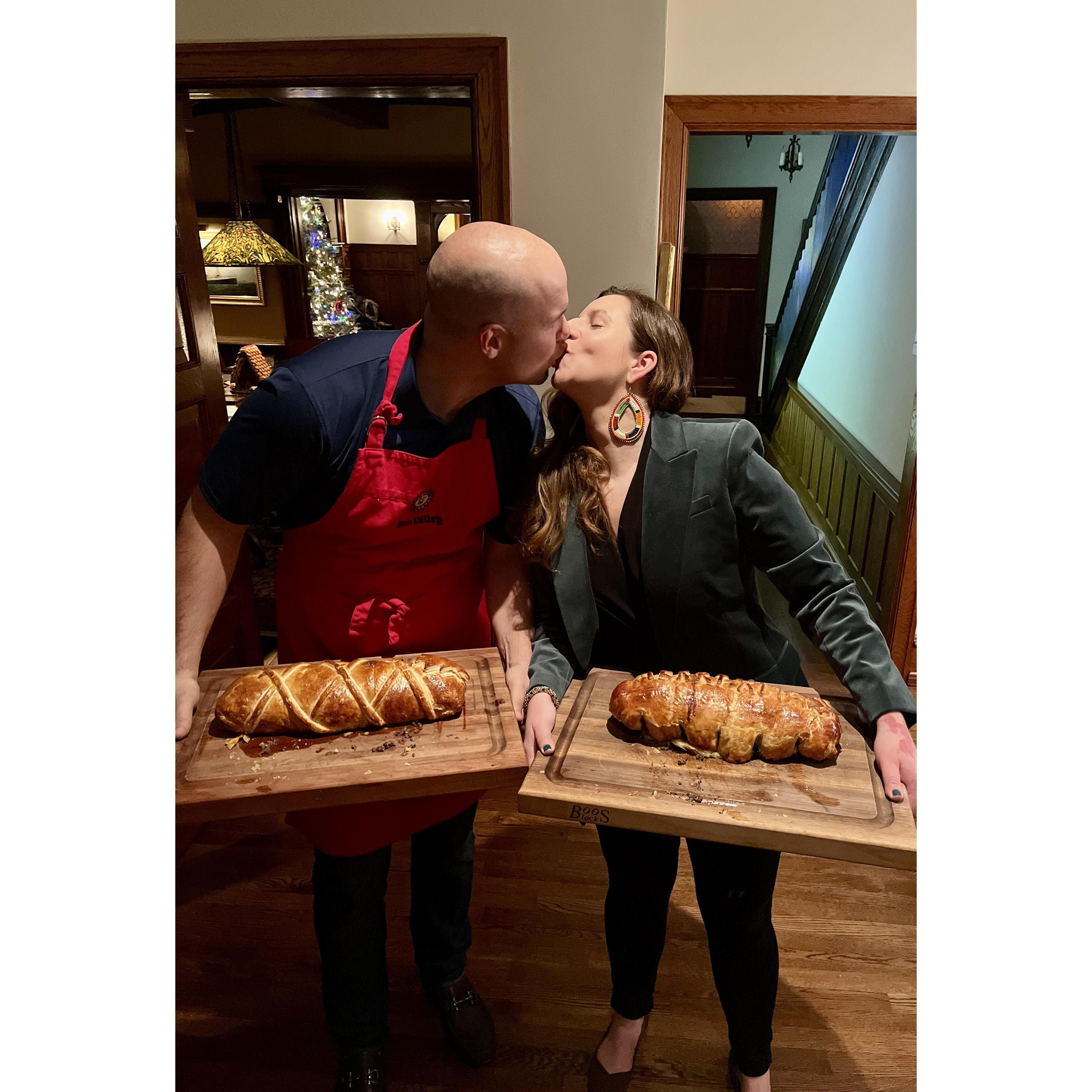 Merry Christmas 2021!  All credit goes to Will for the amazing beef wellingtons!