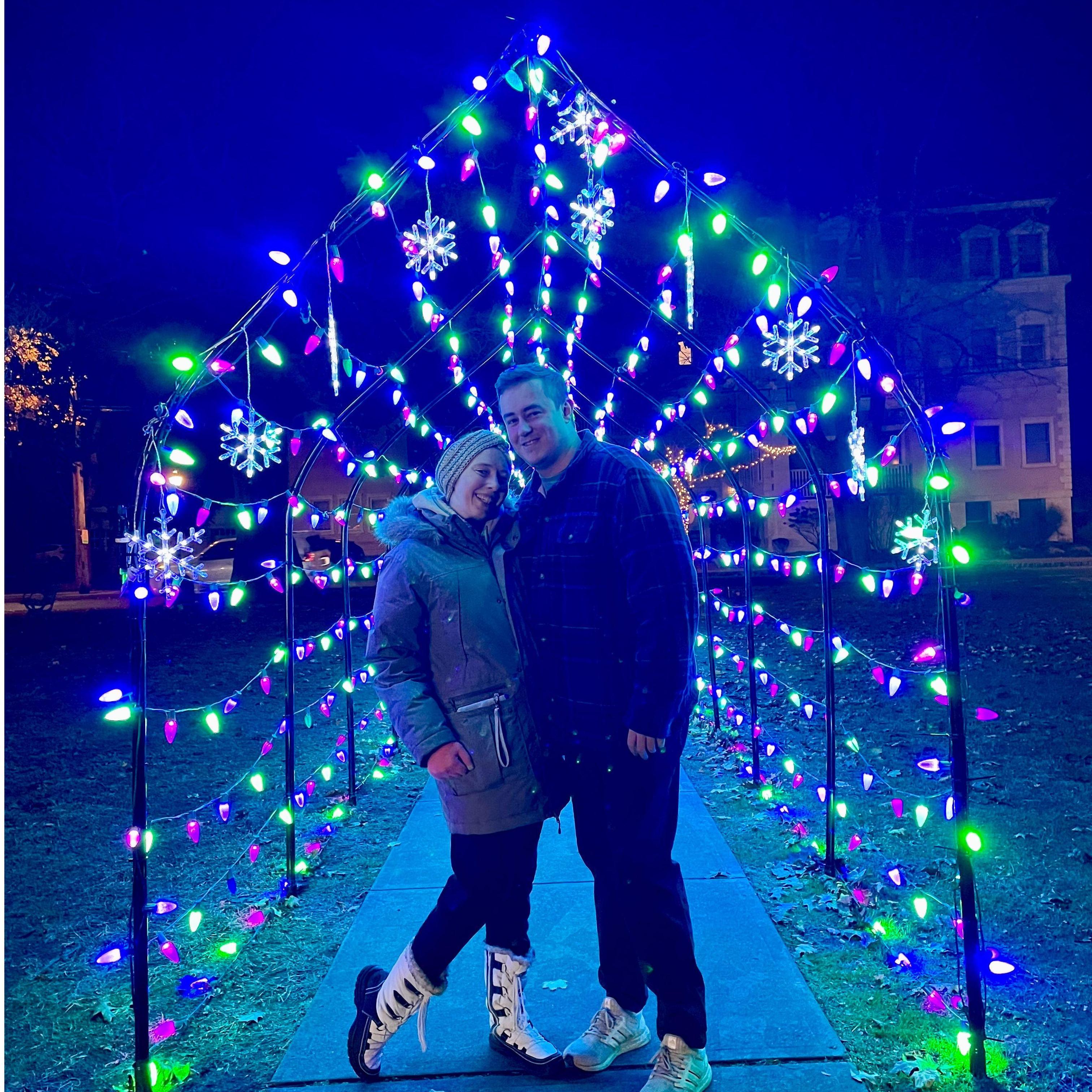 Winter 2024 - Walk to Milford Green. We thought there was a festival happening; there was not...