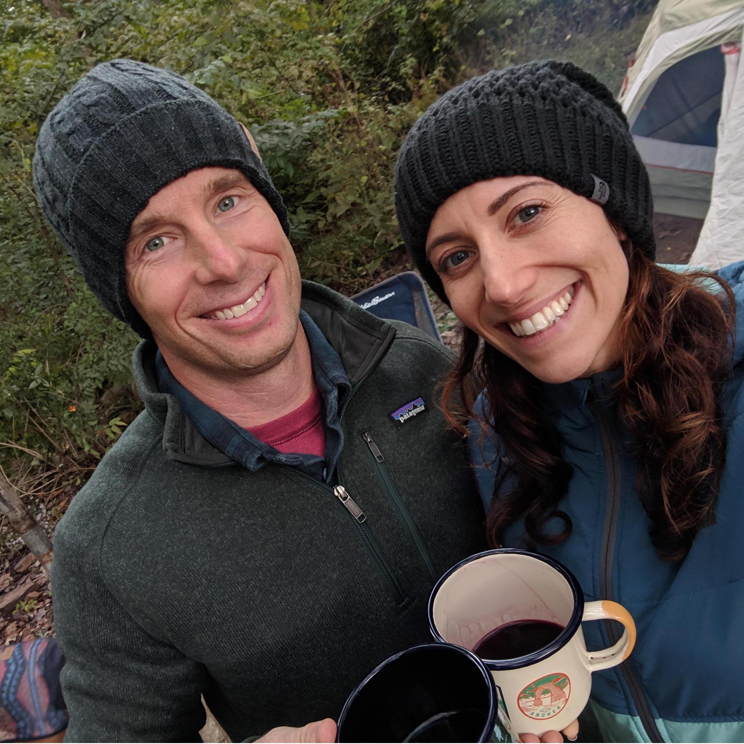 When I first met Jeff, I thought he LOVED camping since he had all the best gear... turns out he didn't really start camping till he met me!