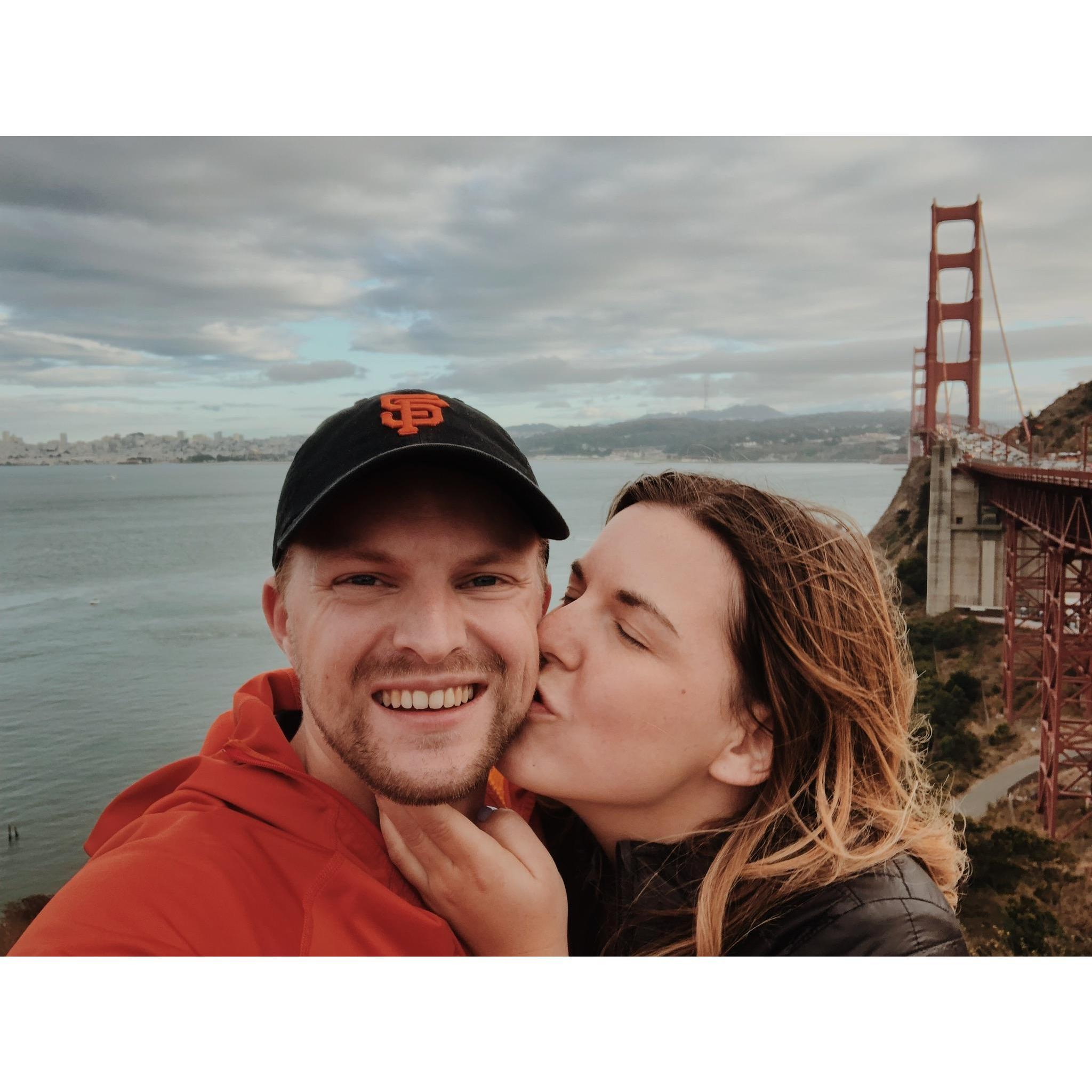 Daniels epic surprise date!
From believing we were going whale watching (it got 'cancelled'), to suddenly being flown to SF! It was the most incredible day!