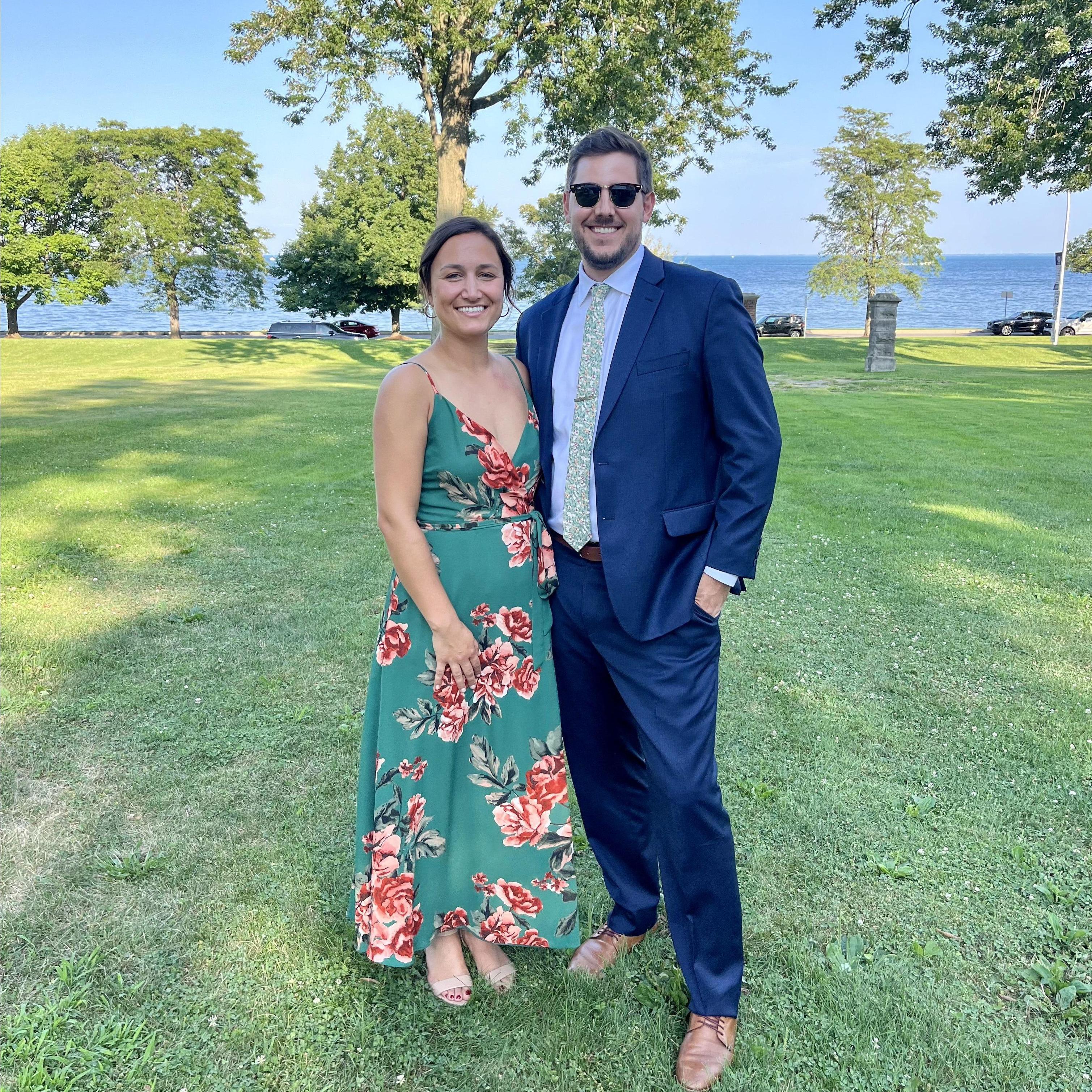 Taken at our friends Maddie & Max's wedding in Grosse Pointe!