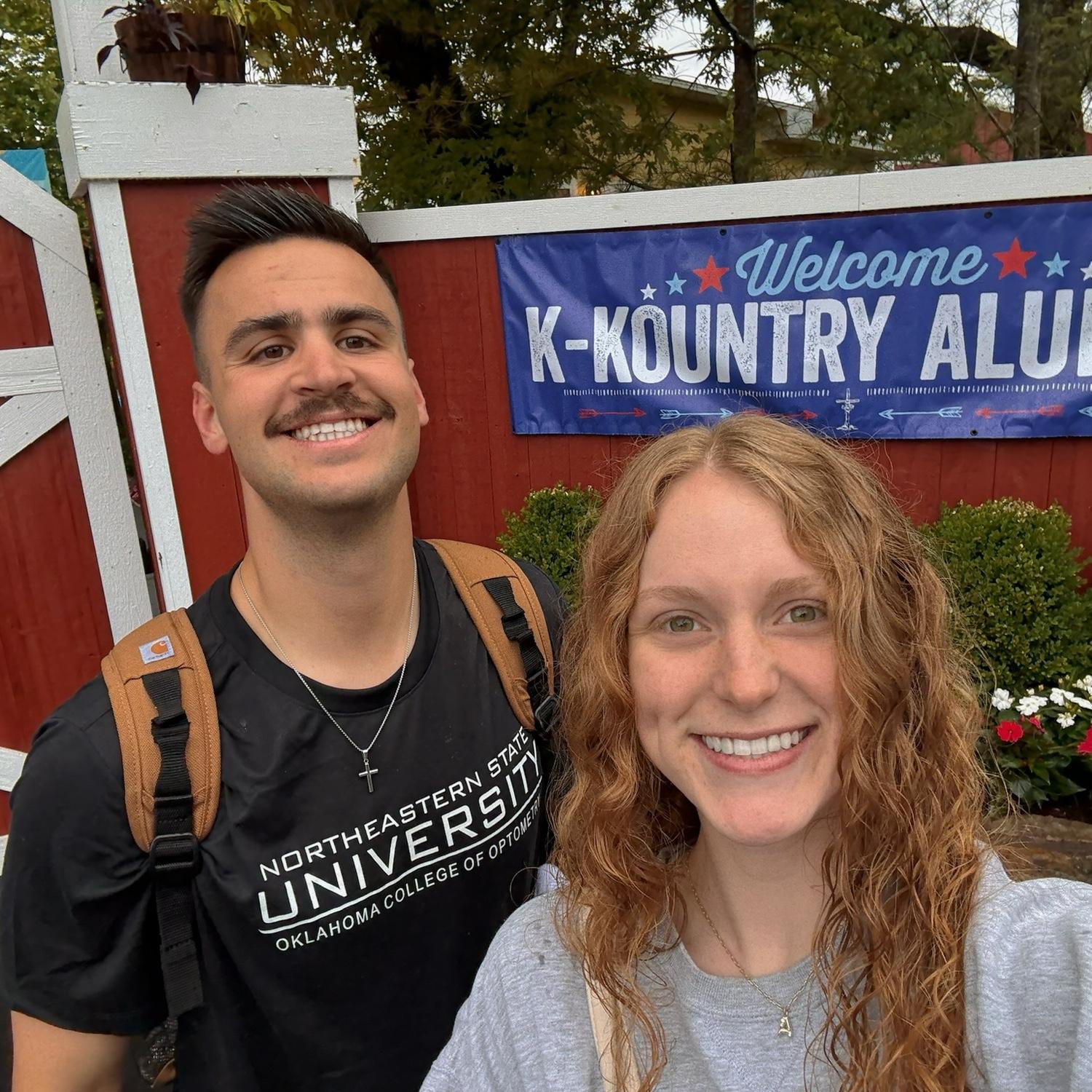 Clay and Aubrey first met at K-Kountry Kanakuk Kamps in 2019. They got to go back and visit in the summer of 2025 with friends Truck and Maddie.