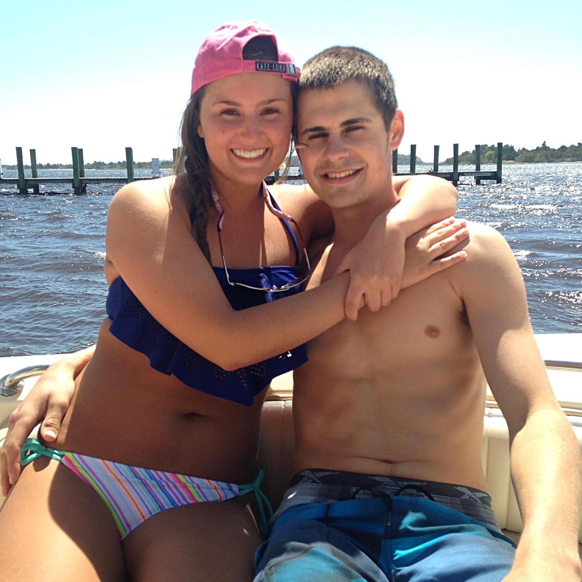 We on a boat