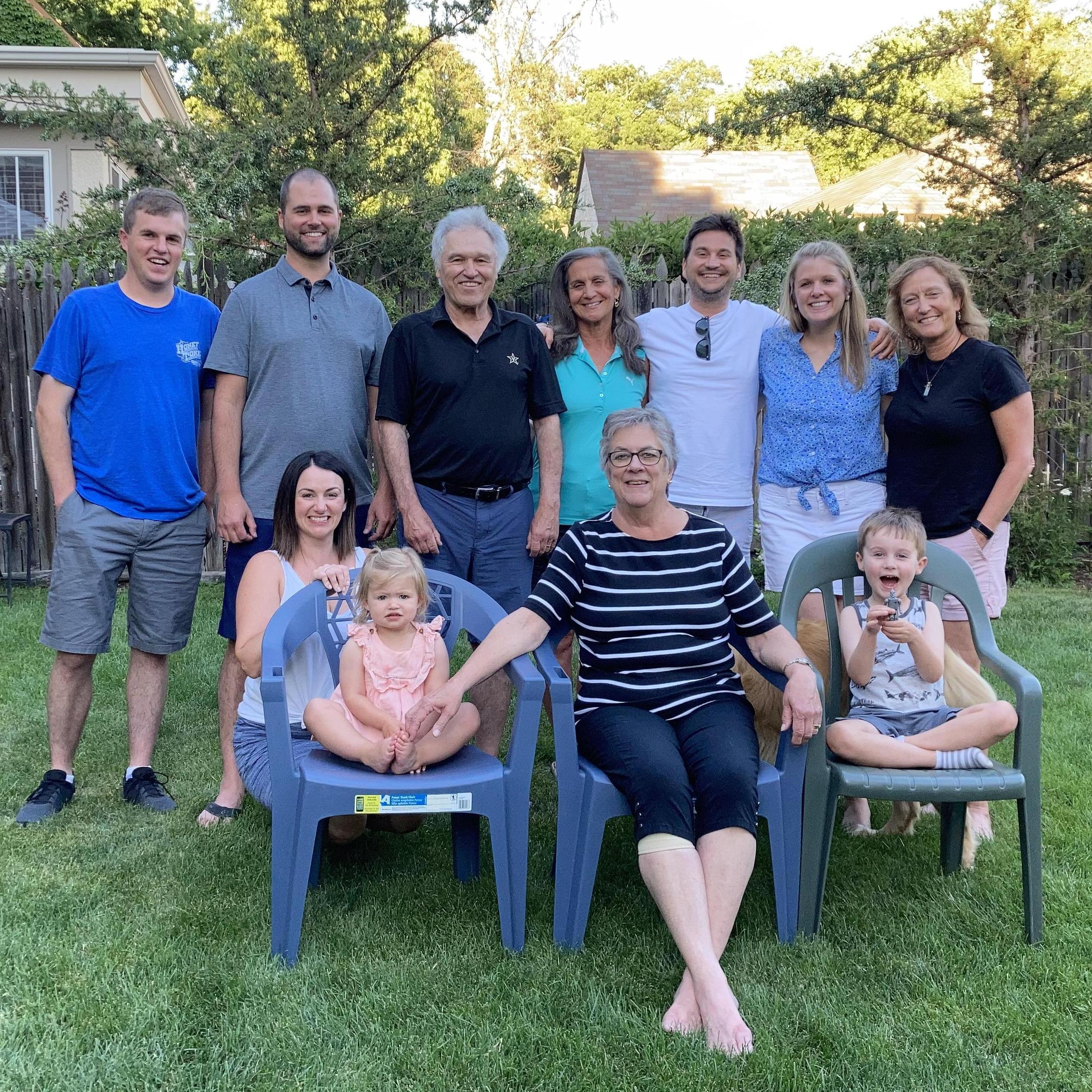Meeting of the fams! Nick's mom, Nancy, and family friend, Kate, stopped in St. Paul on their drive to Washington just a few days after we got engaged.