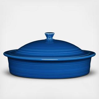 Small Round Covered Casserole