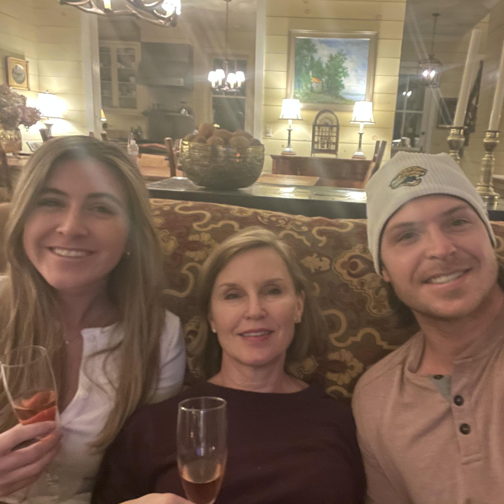 first new years in north carolina with mom