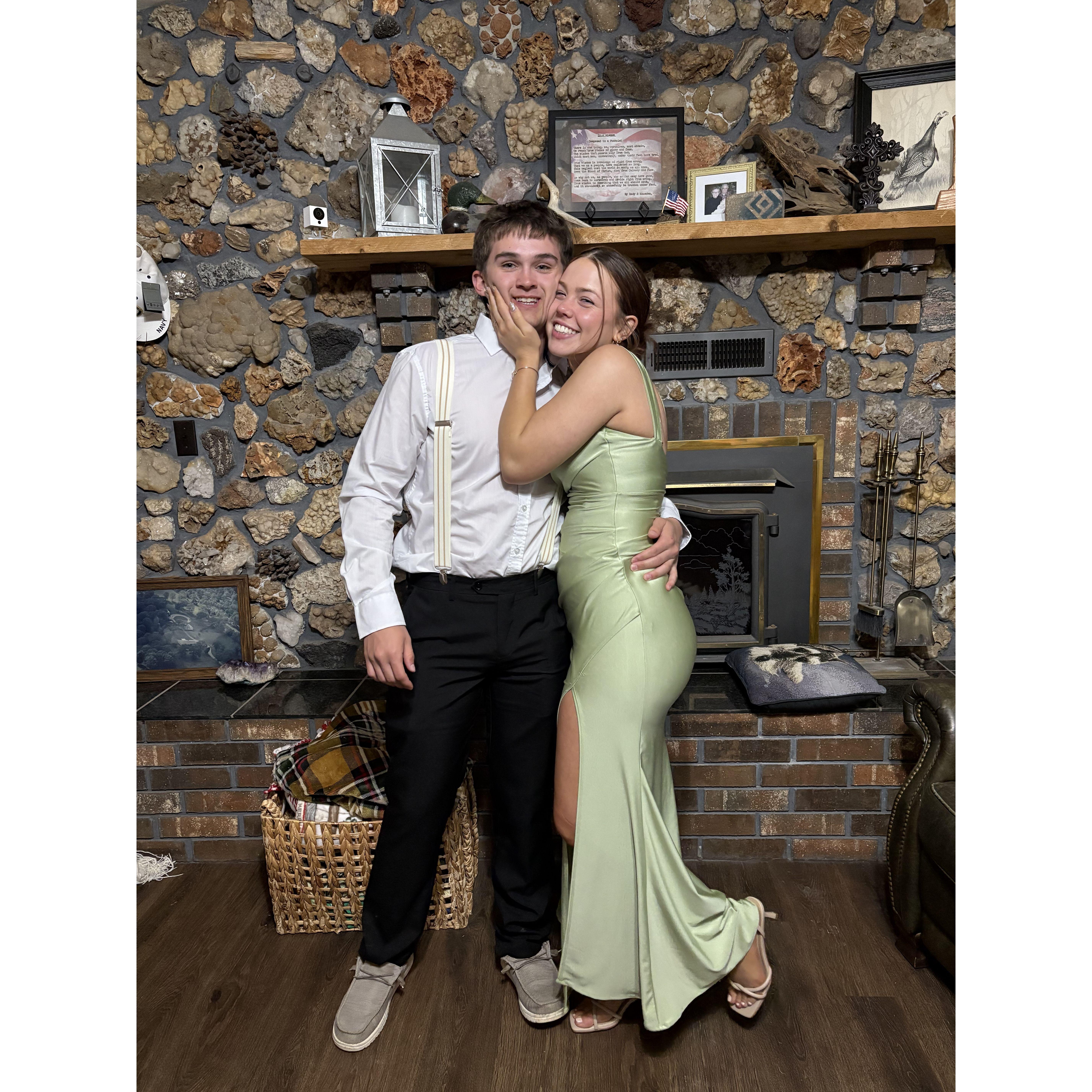 The only pictures we got from Ryder and Taylor's wedding... after it was over...