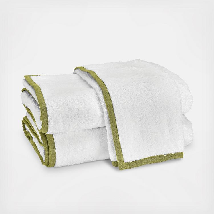 Matouk Kiran Waffle Hand Towel - White