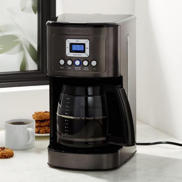 Cuisinart ® Black/Stainless 14-Cup Perfectemp Programmable Coffee Maker