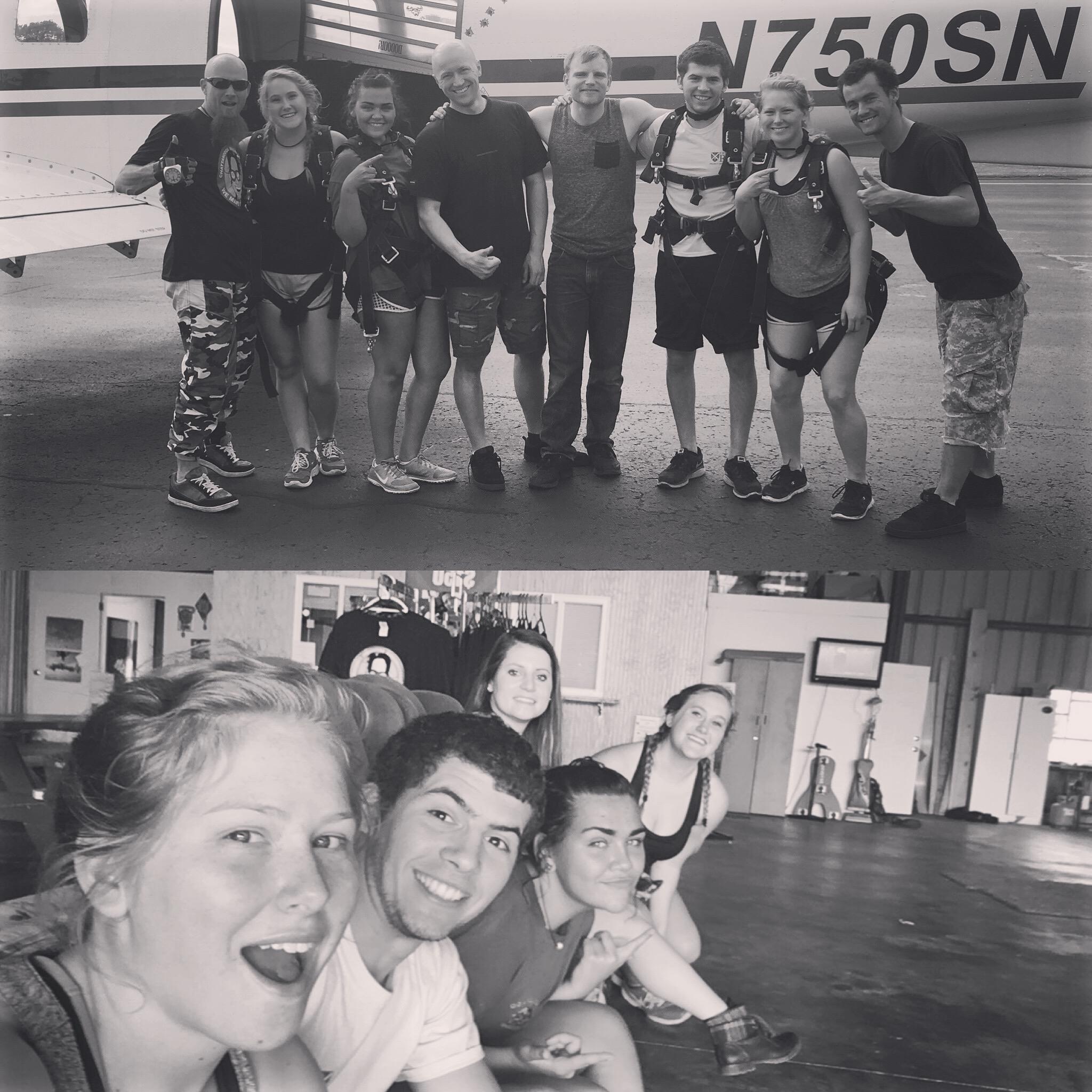 Skydiving?! YES, we did it! BEST EXPERIENCE EVER! Go do it if you can! 2016