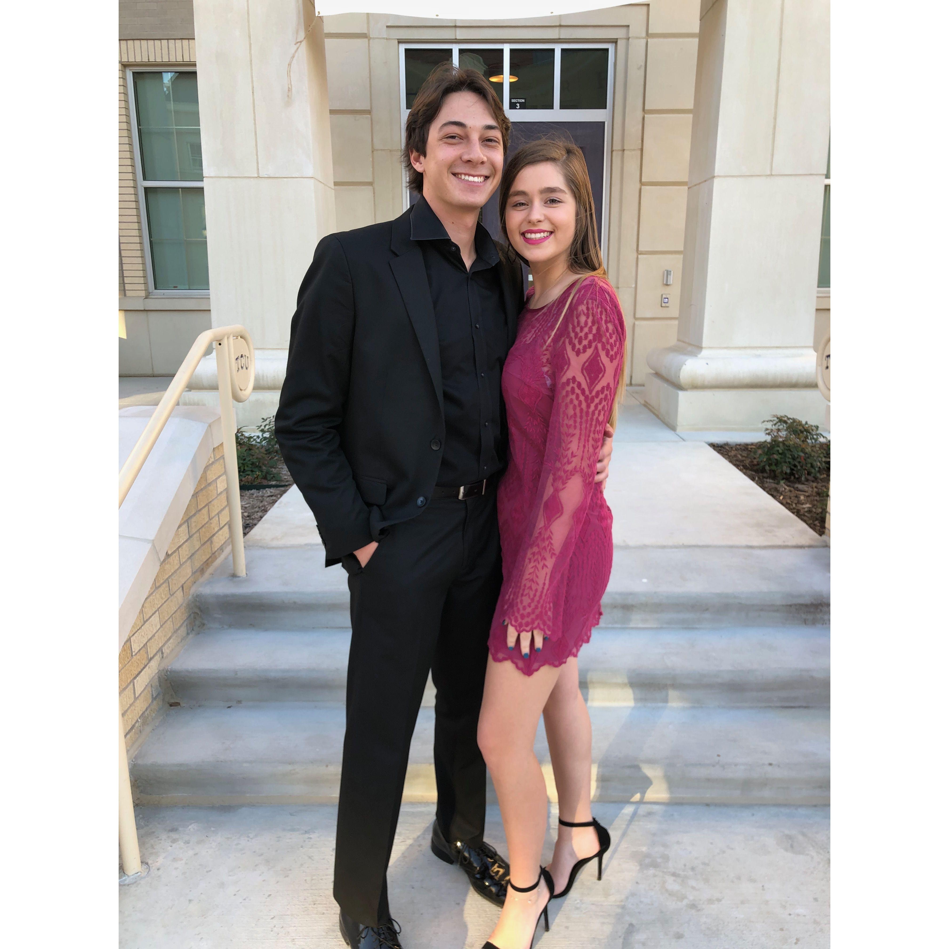 November 2018 - Our first Sigma Kappa formal event together.