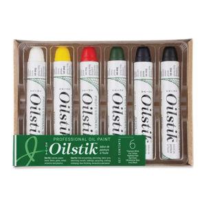 Shiva Oilstik Oil Paint - Set of 6