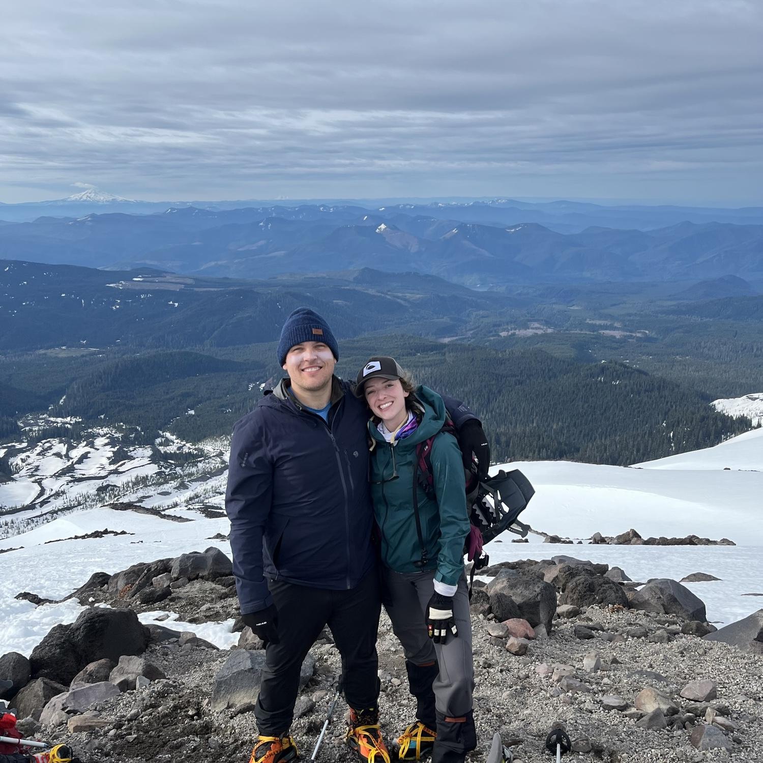 Somewhere on the way to the summit,
Mt. Saint Helen’s, Washington