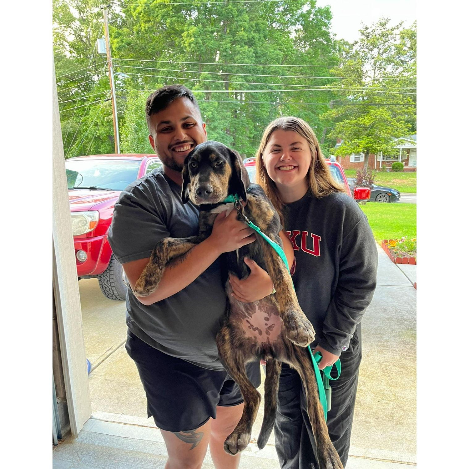 We adopted Maggie