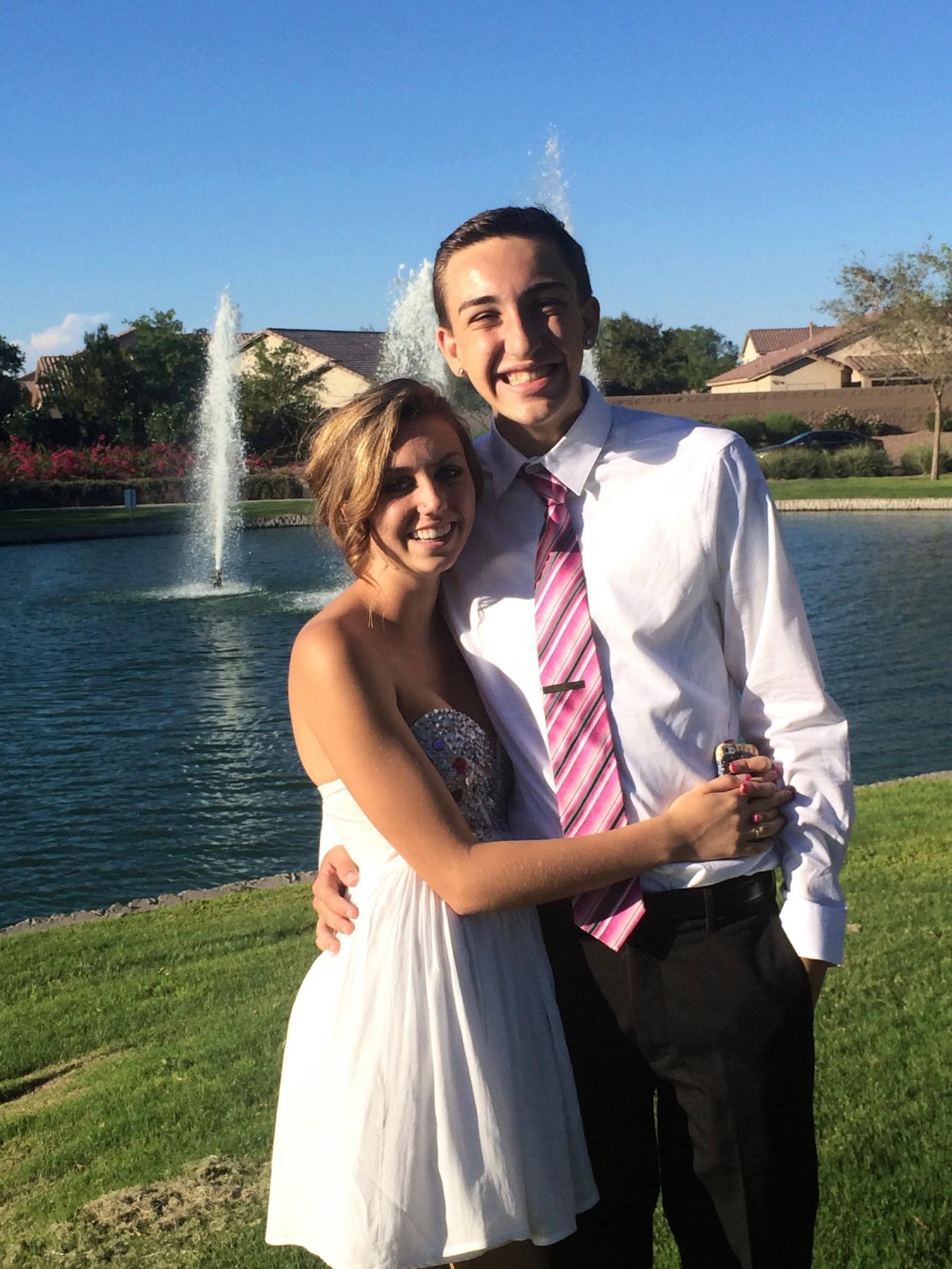 Our first dance, Homecoming 2014!
