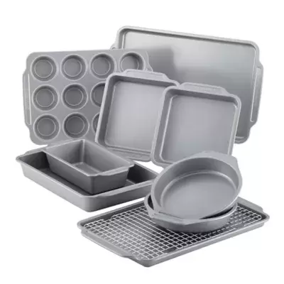 Farberware® 10-Piece Nonstick Bakeware Set in Grey