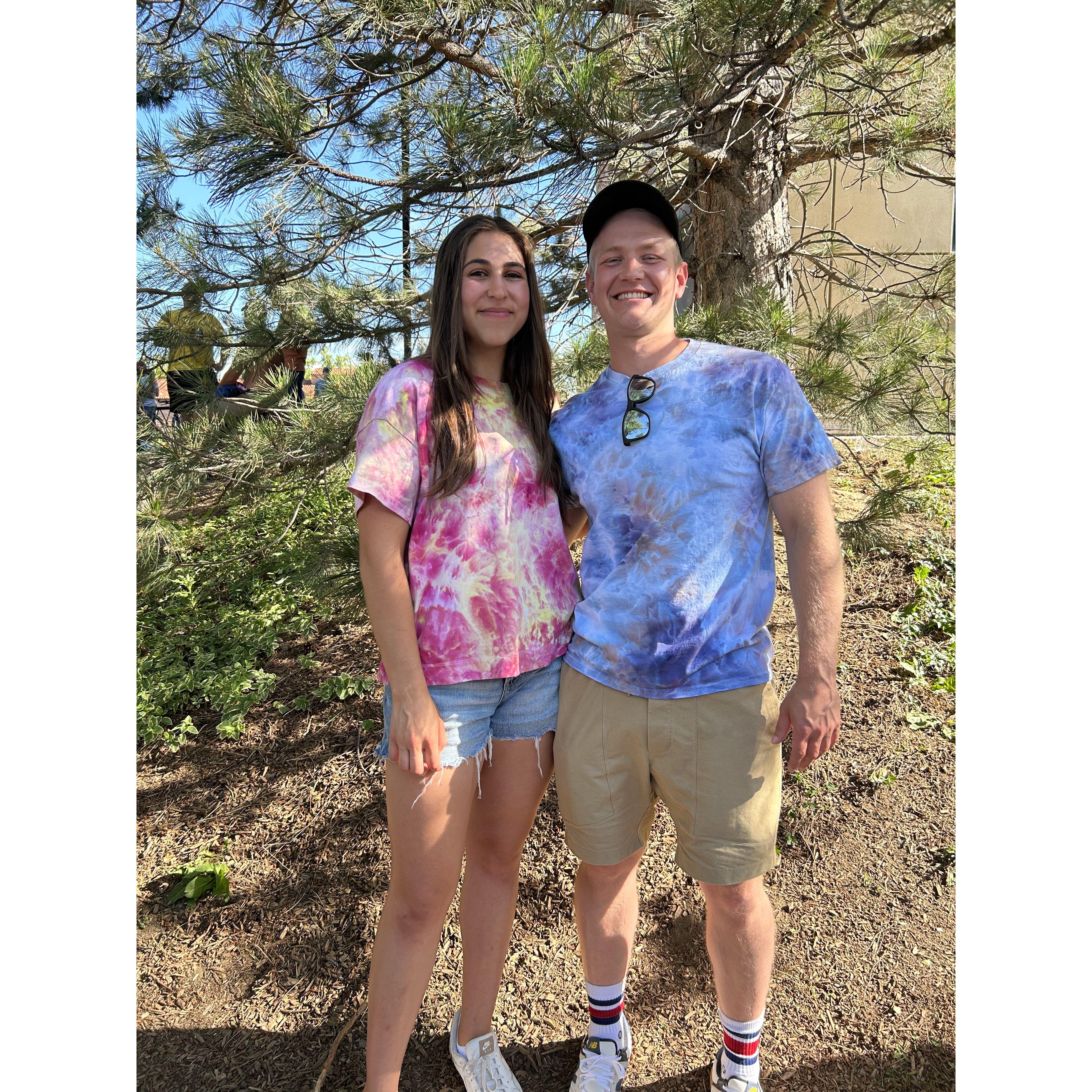 Another Dead show (hit Sophie up if you need tie dyes in the future)