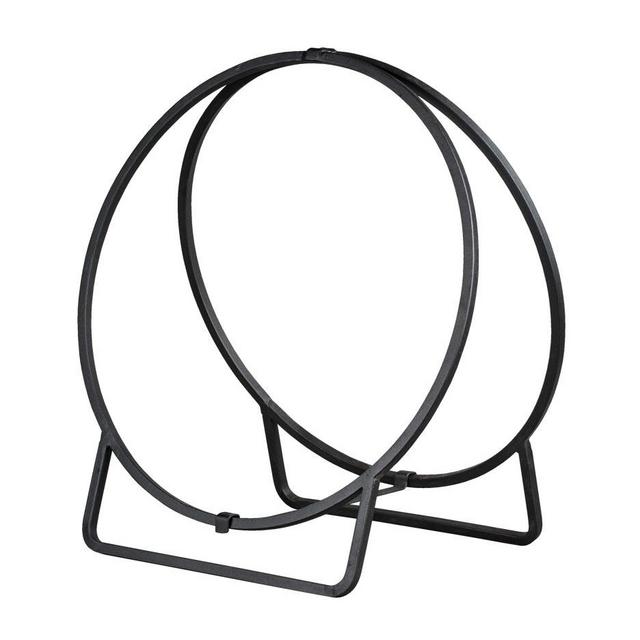 Iron Hoop Log Holder Item # E2434