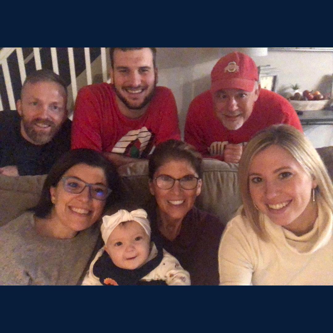 Thanksgiving photo with the selfie stick