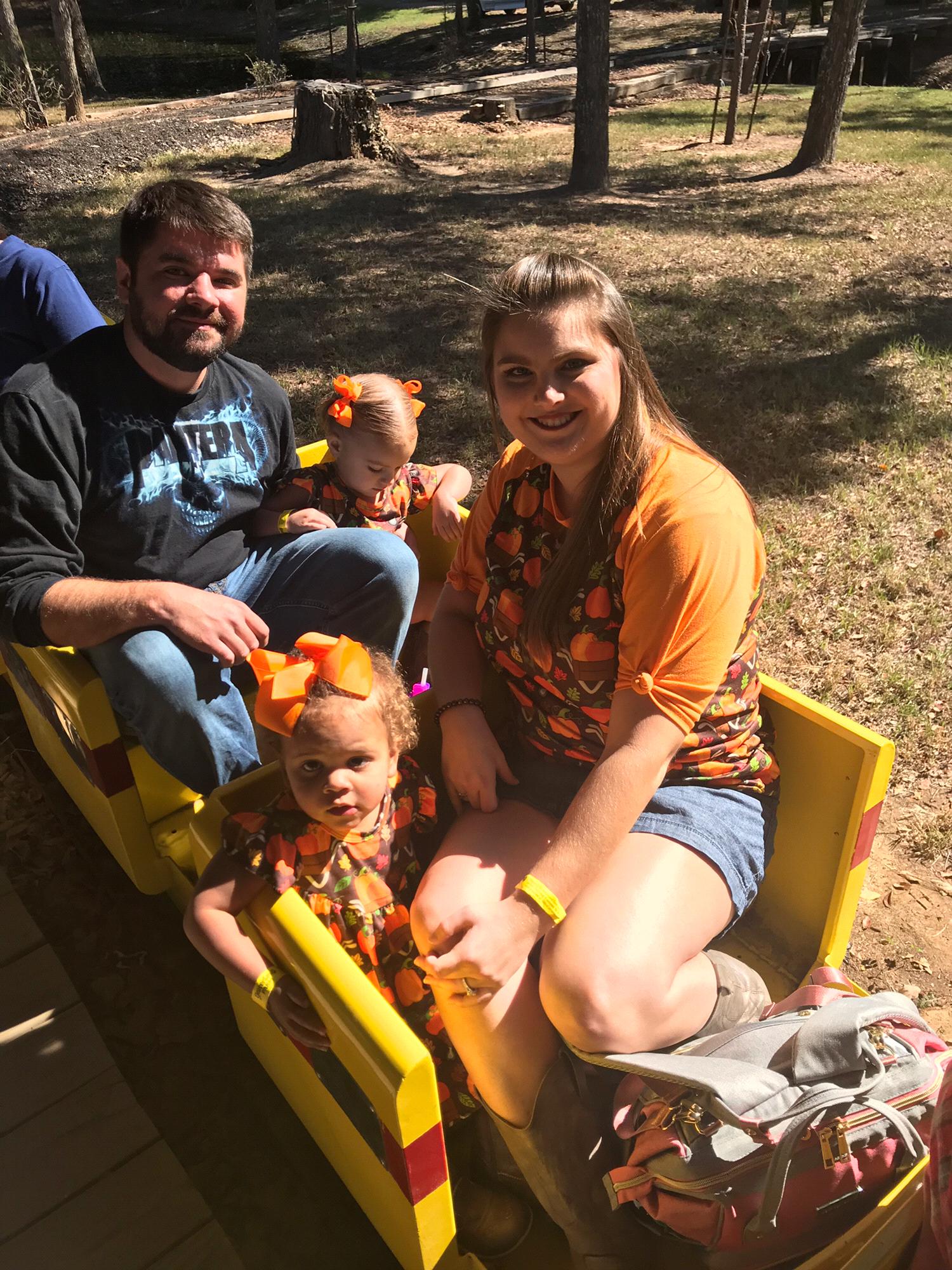 Family choo-choo ride