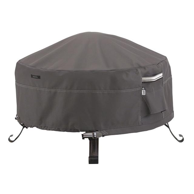 Classic Accessories Ravenna Round Fire Pit/Table Cover, 30-Inch