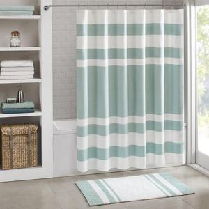 E&E Co. Ltd DBA JLA Home - Madison Park MP72-1488 Spa Cotton Bath Rug, 20 x 30", Aqua
