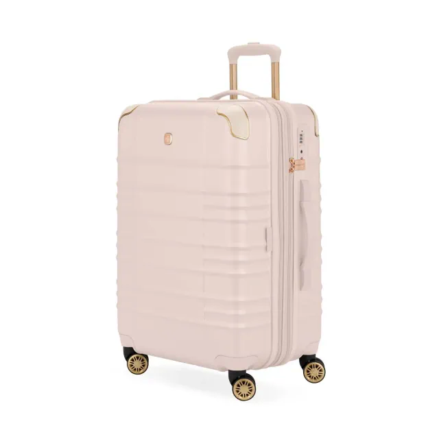 SWISSGEAR Hardside Checked Spinner Suitcase - Rose