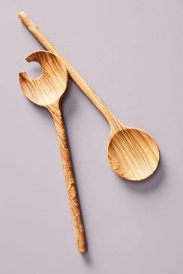 Crescent Serving Utensils, Set of 2